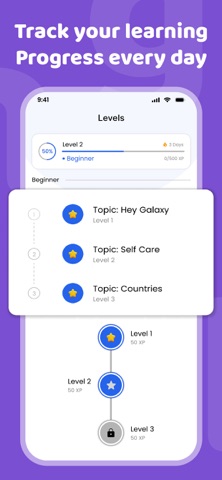 Learn English & Practice Daily iPhone screenshot