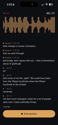 Omni-Present app screenshot