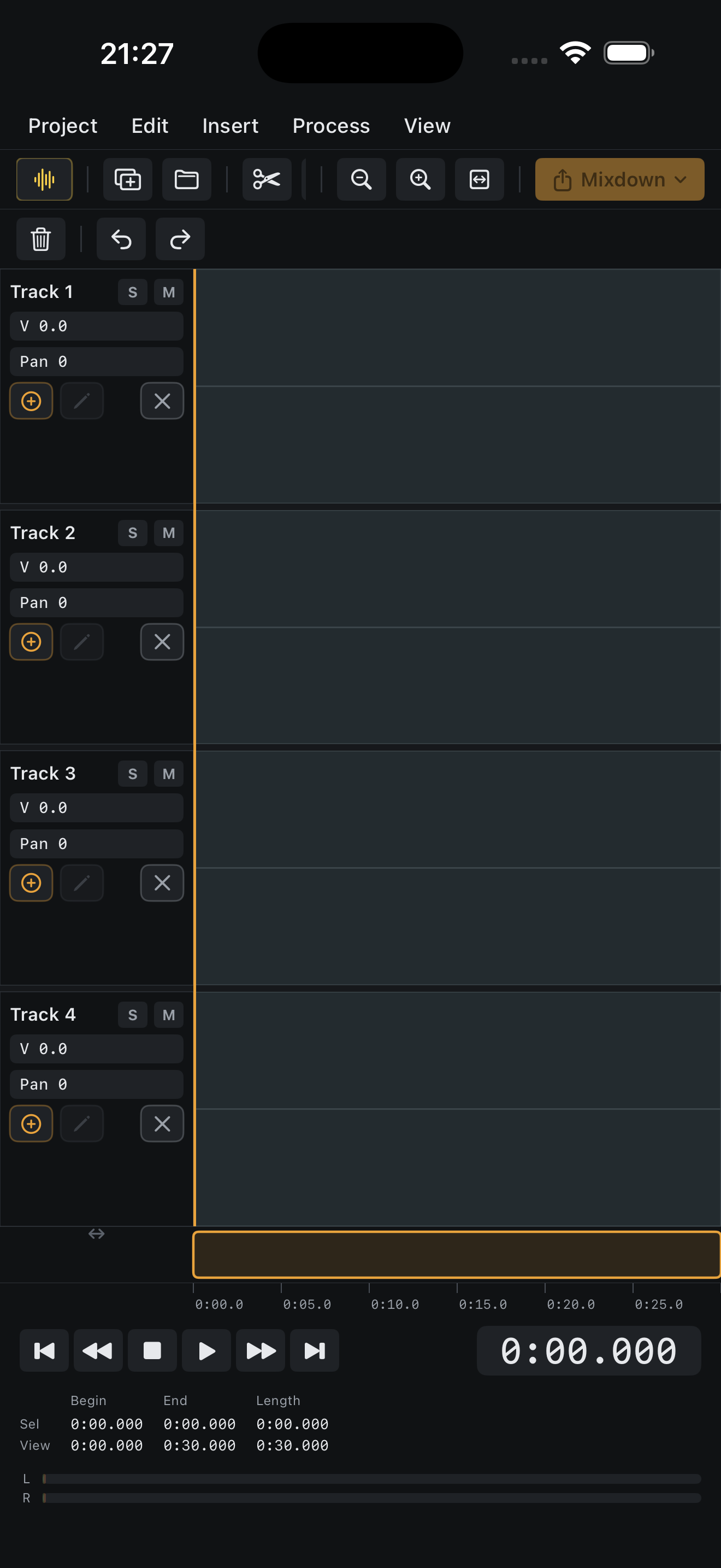 Wavelength Pro Audio Editor screenshot 3