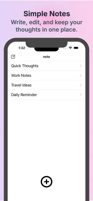Simple Notepad – Notes & Memos screenshot 1