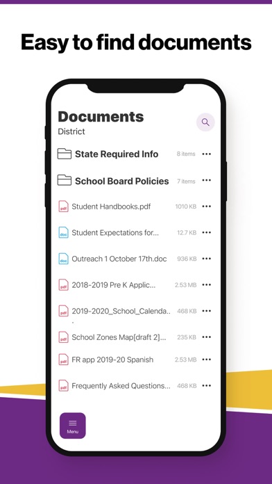 Bogota Public Schools, NJ iPhone screenshot 4 - Education app