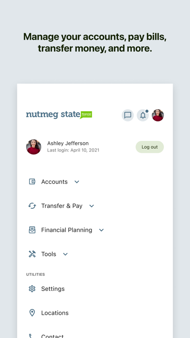 Nutmeg State FCU Mobile Screenshot