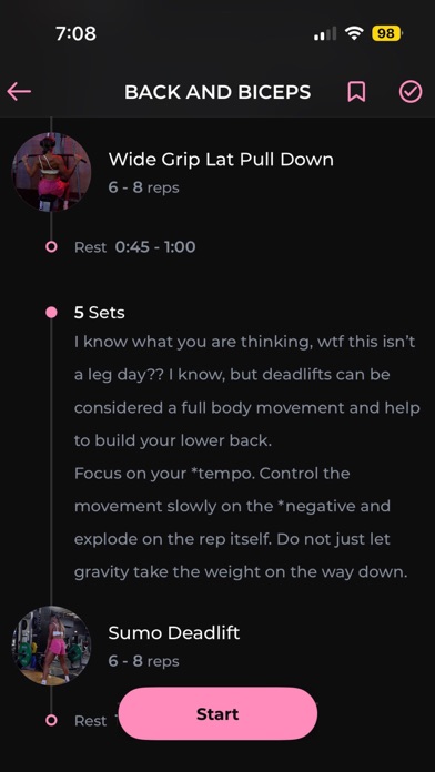 REBRAND by Bre iPhone screenshot 3 - Health & Fitness app