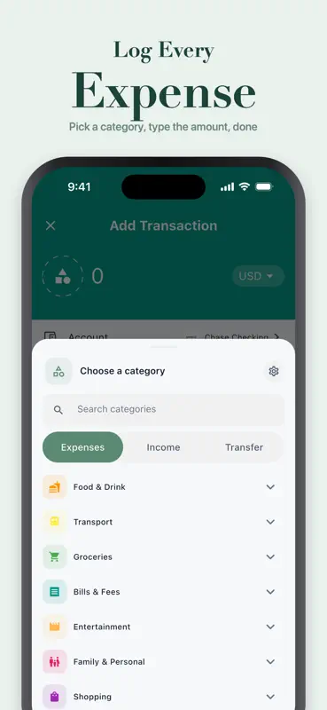 Money Manager: Dépenses screenshot 8 of 8