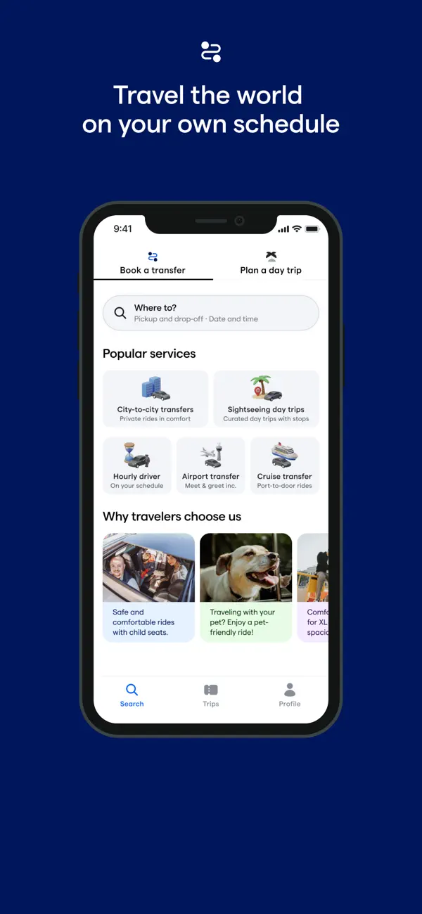 Screenshot #2 pour Daytrip: Transfers and trips
