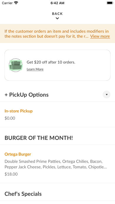 Westwoods BBQ & Spice iPhone screenshot 3 - Food & Drink app