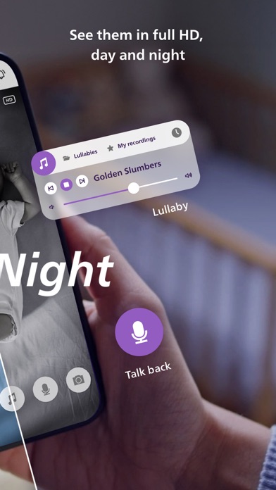 Philips Avent Baby Monitor+ Screenshot
