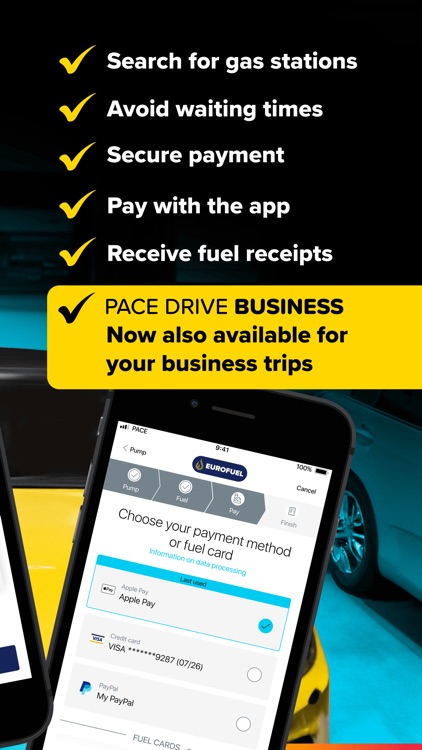 PACE Drive: Find & Pay for Gas