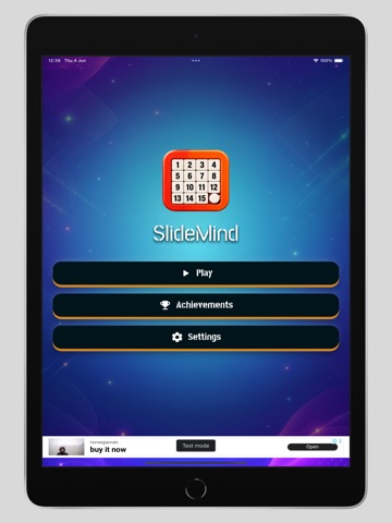 SlideMind Puzzle iPad screenshot