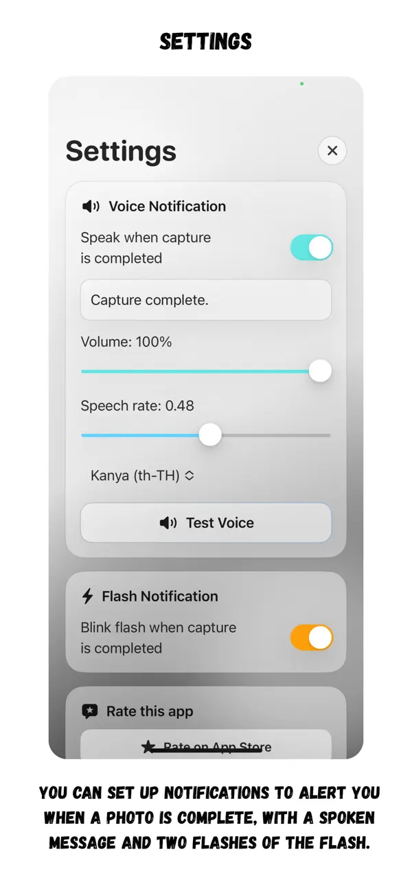 Screenshot #3 pour Camera Timer!