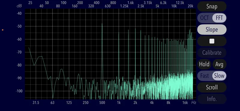 Audio Frequency Analyzer screenshot 5 of 7