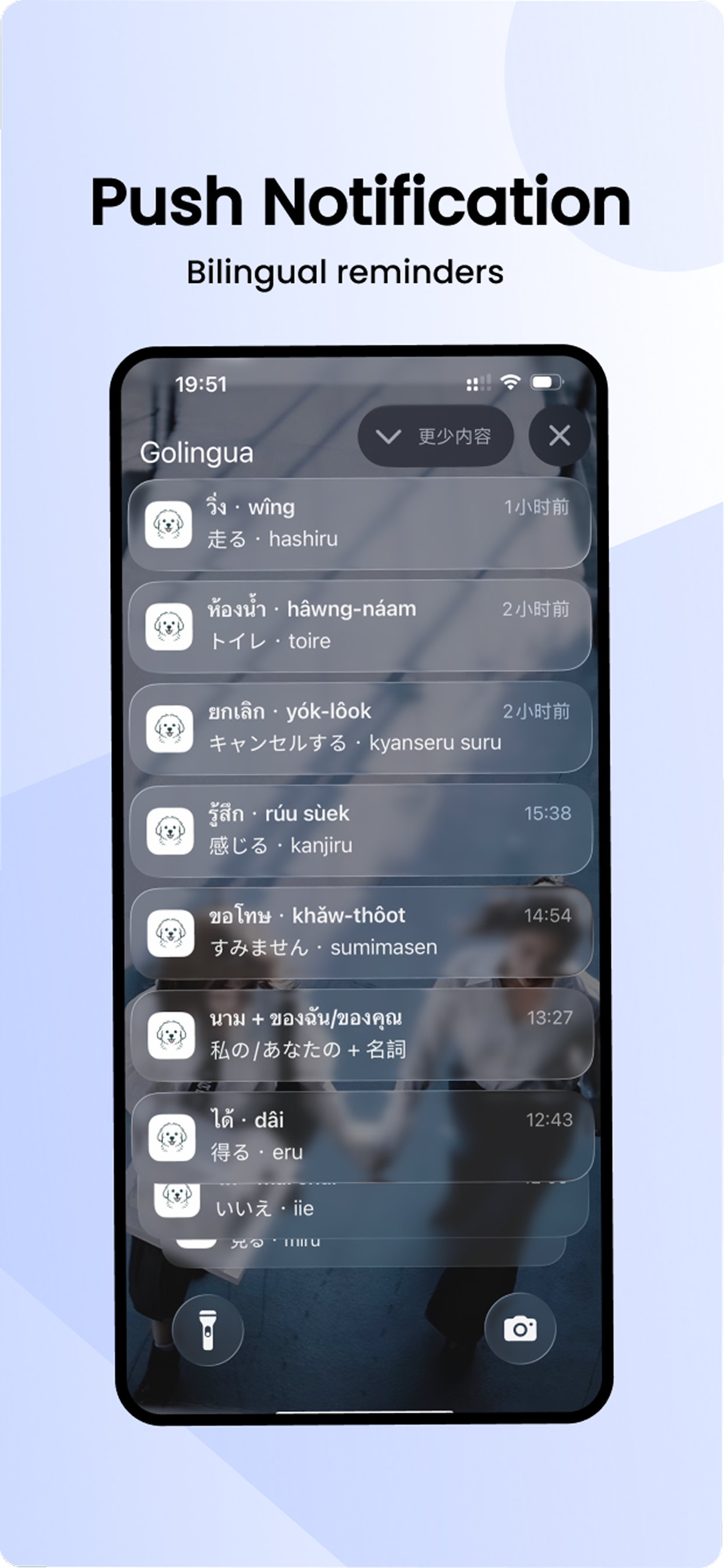 Golingua: 5-lang Words&Grammar screenshot 4