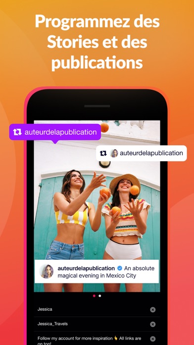 Screenshot #3 pour Repost+ for Instagram .