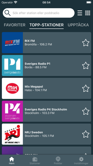 Screenshot #2 pour Radio Sverige FM / Webbradio