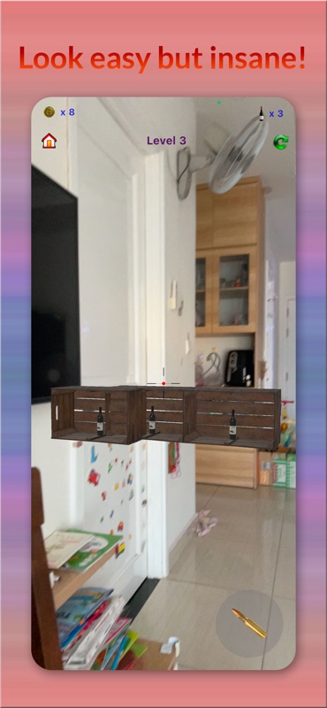 Tiro de Botellas 3D AR screenshot 6