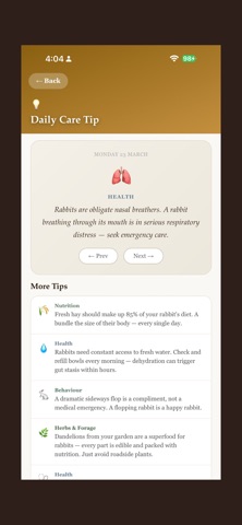 CCRR care guide Screenshot 7 of 8