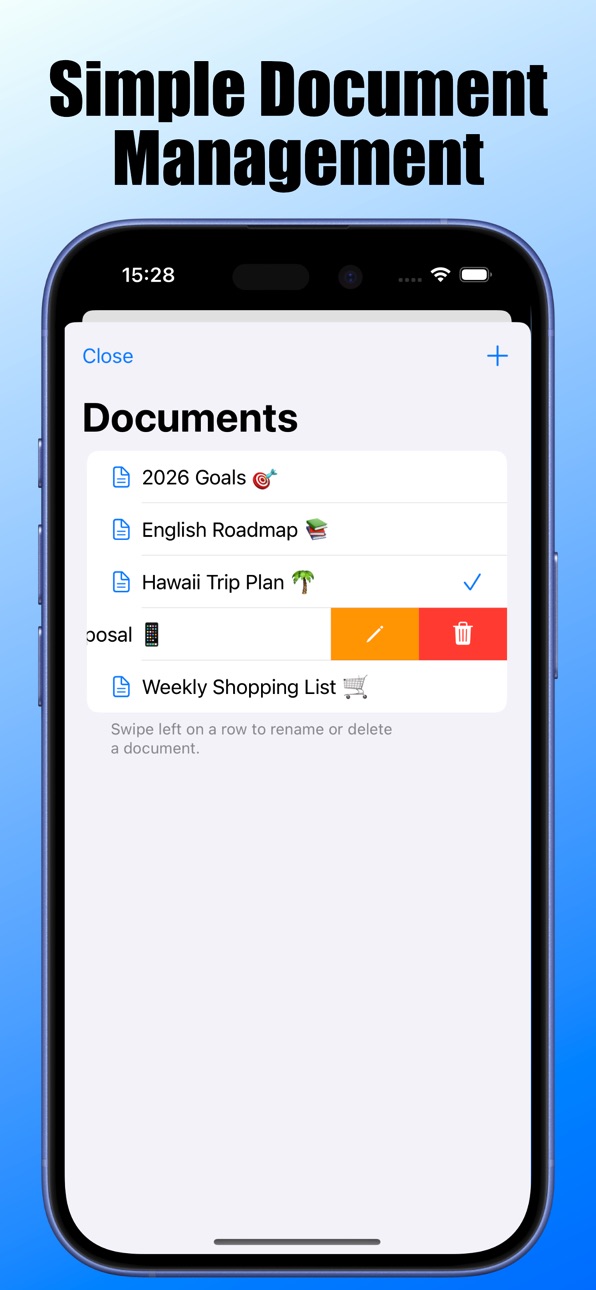 iPhone screenshot