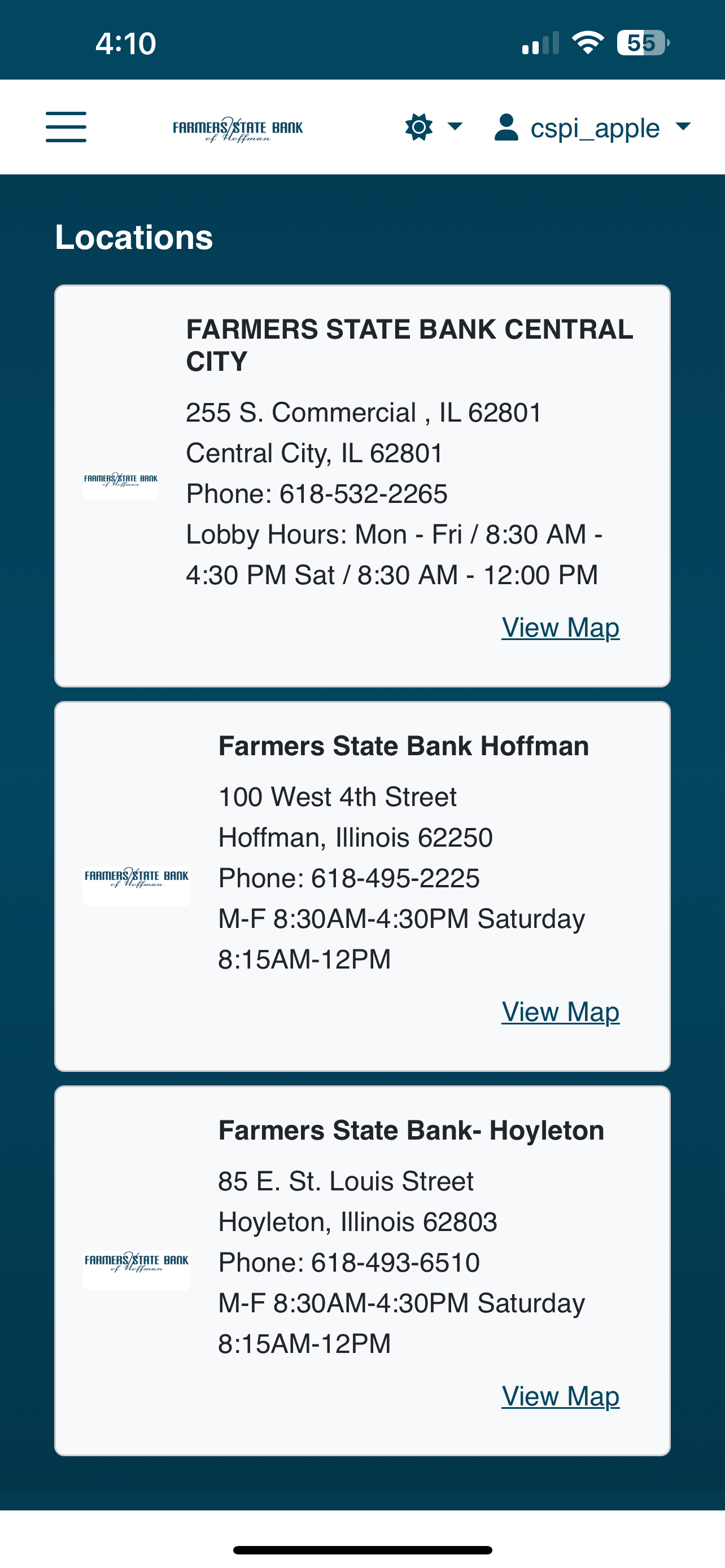 Farmers State Bank of Hoffman screenshot 4