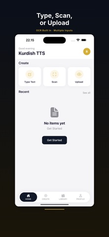 KurdishTTS screenshot