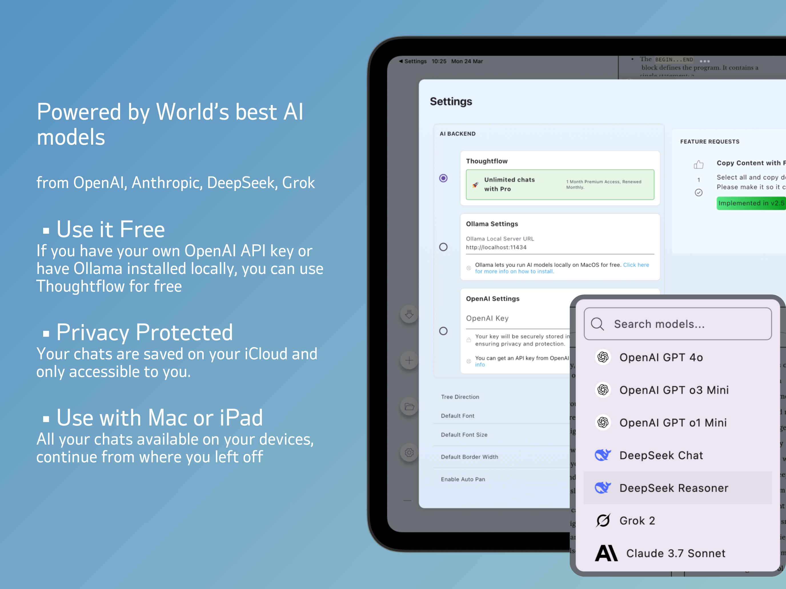 Thoughtflow - AI Chat screenshot 4