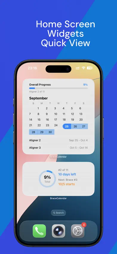 Tray Calendar - AlignerTracker screenshot 3