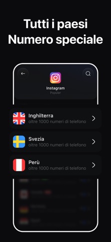 Ricevi SMS e Numero Virtuale iPhone screenshot 5