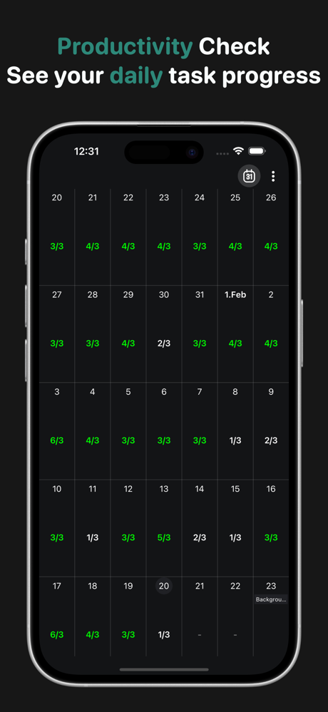 3Things - Daily Todo List screenshot 3