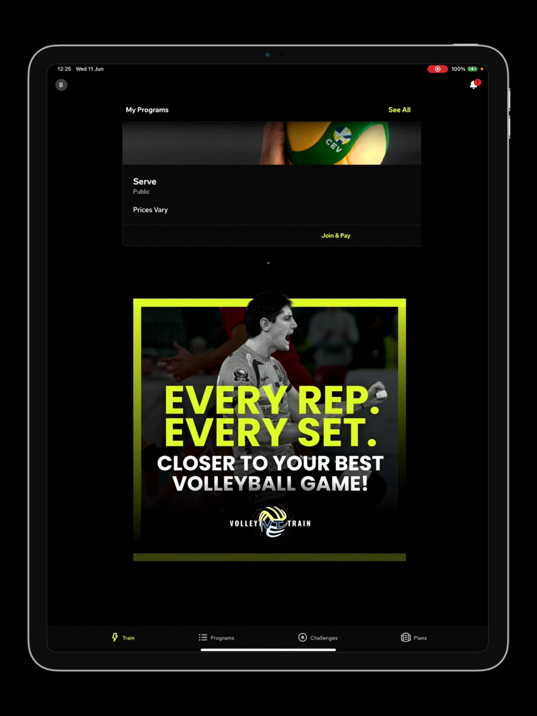 VolleyTrain