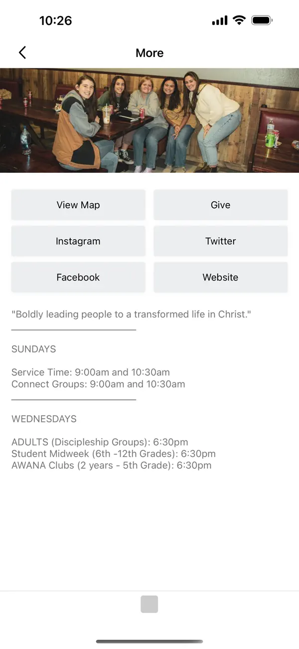 Screenshot #3 pour We Are Faithbridge