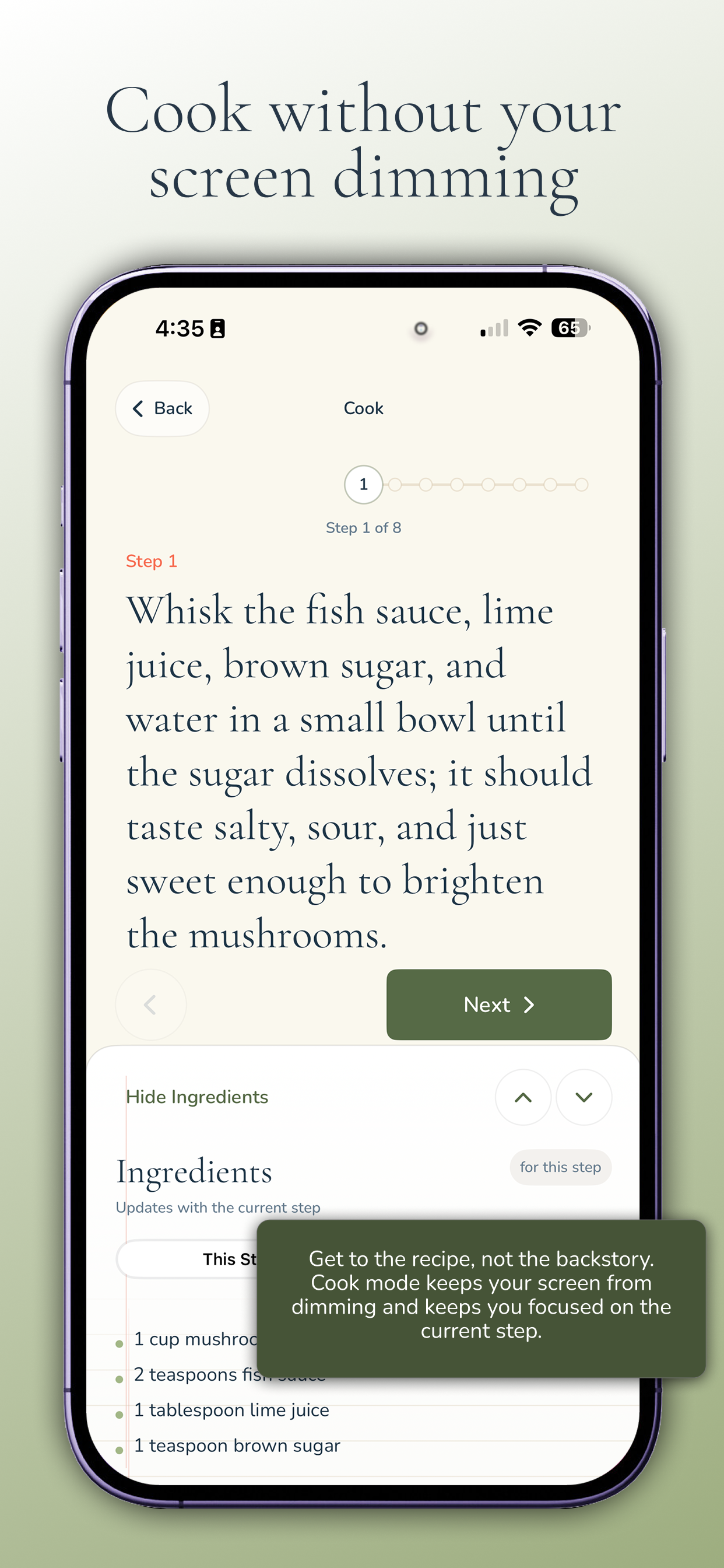 Mise: Meal Plan & Grocery List screenshot 5