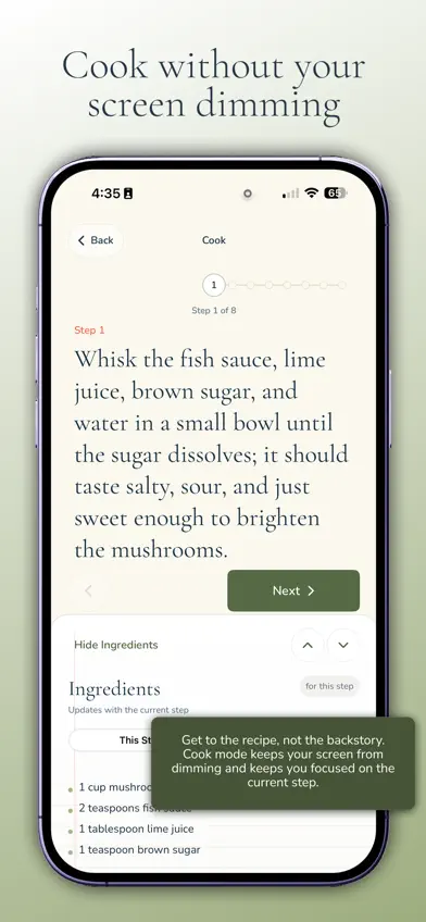 Mise: Meal Plan & Grocery List screenshot 4