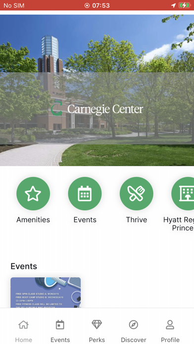Carnegie Center Office Screenshot