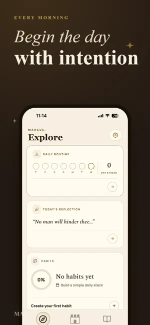 marcus. - Your Stoic Path screenshot 1