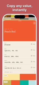 Wada Dictionary of Colors screenshot
