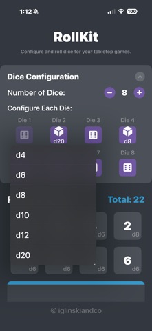 RollKit screenshot