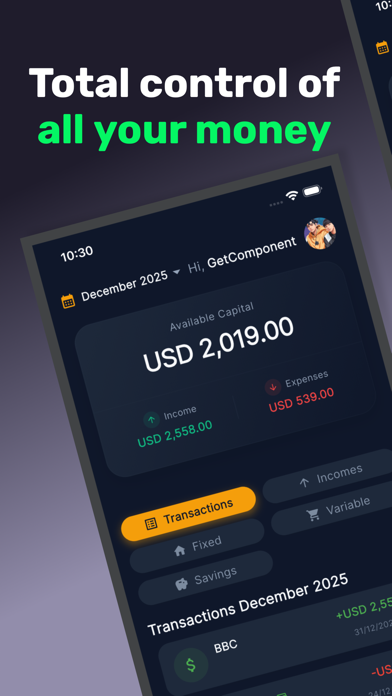 Kero: Income & Expense Tracker screenshot