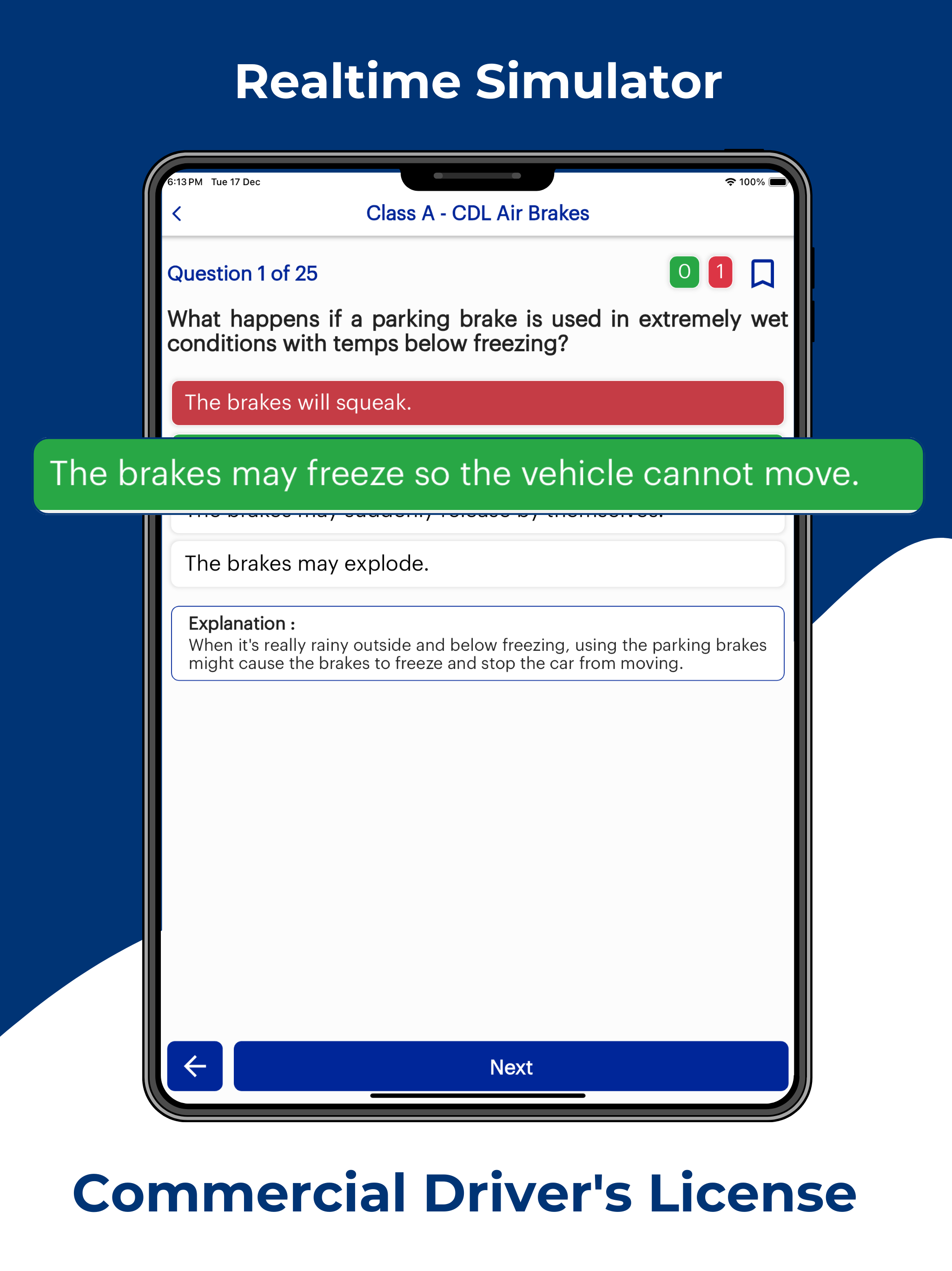 Minnesota CDL Permit Practice