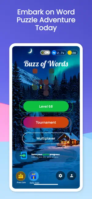 Buzz of Words: Crossword screenshot 1