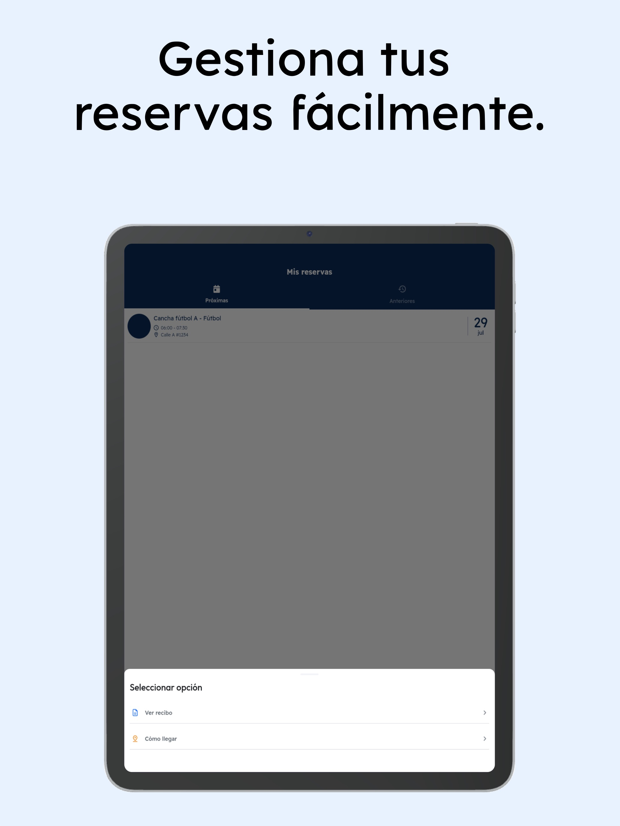 Cumbres Booking screenshot 5
