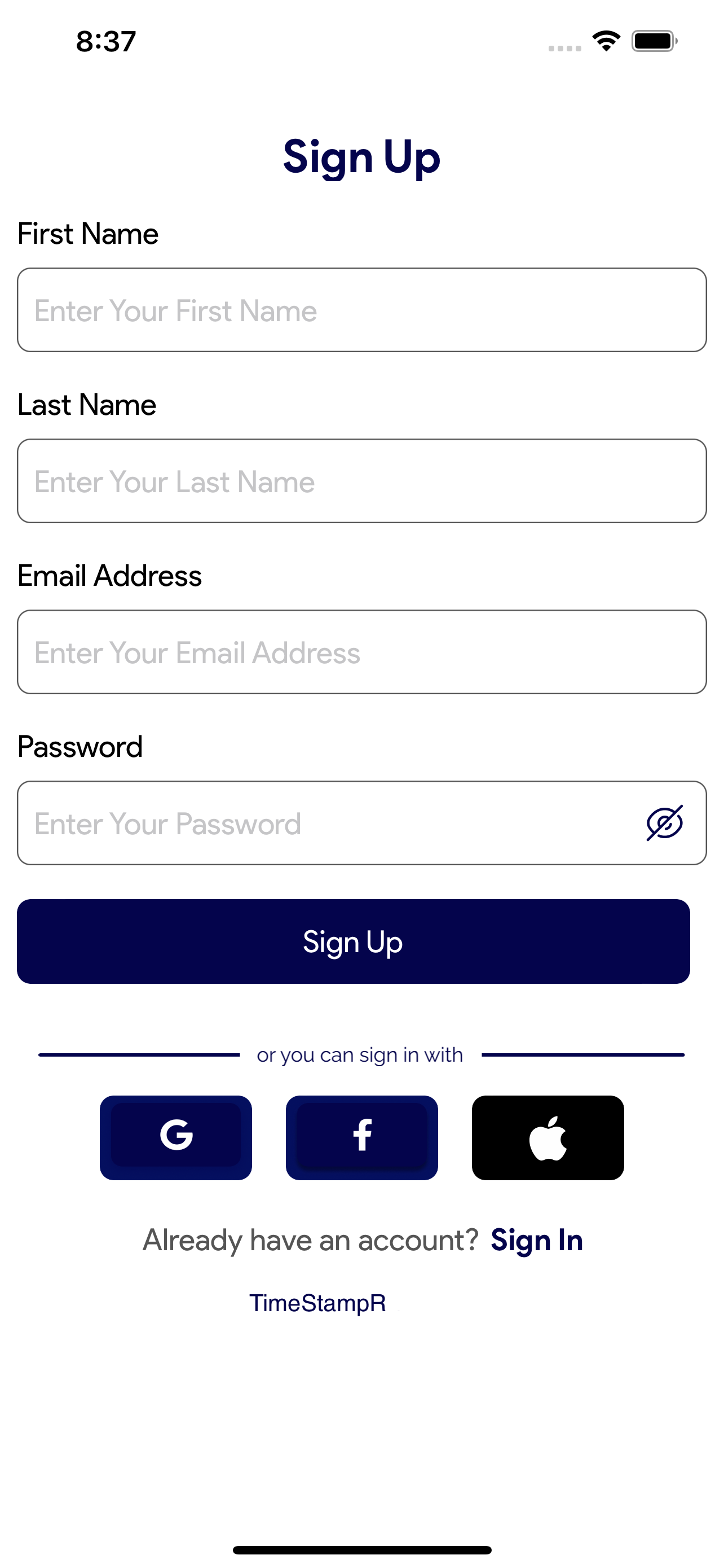 TimeStampR