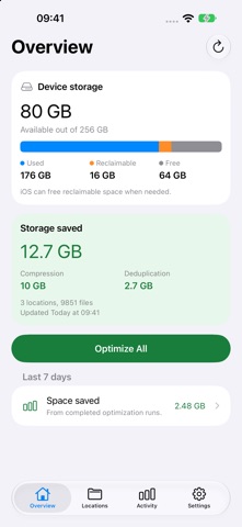 DiskPress for Files screenshot 1
