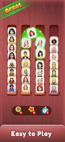Connect Sort: Tower Puzzle iPhone screenshot
