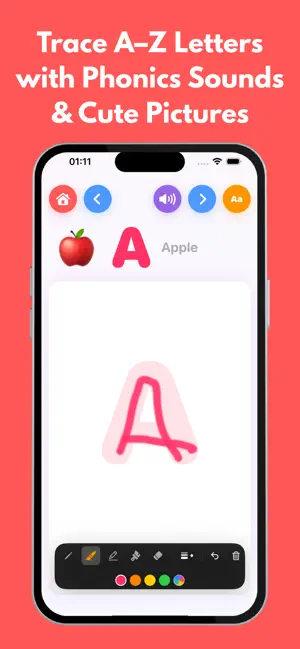 ABC Tracing: Toddler Writing screenshot 4