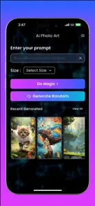 Photo Art - ai image generator screenshot #2 for iPhone