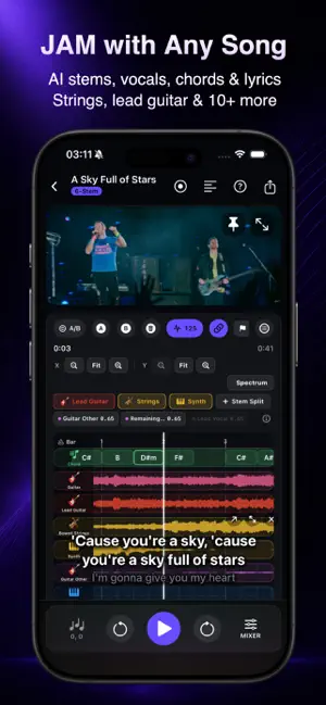 SplitJam:Audio Jam AI Splitter screenshot 1
