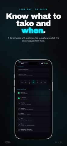 Cortex: Nootropic & Peptide AI Screenshot 2 of 6