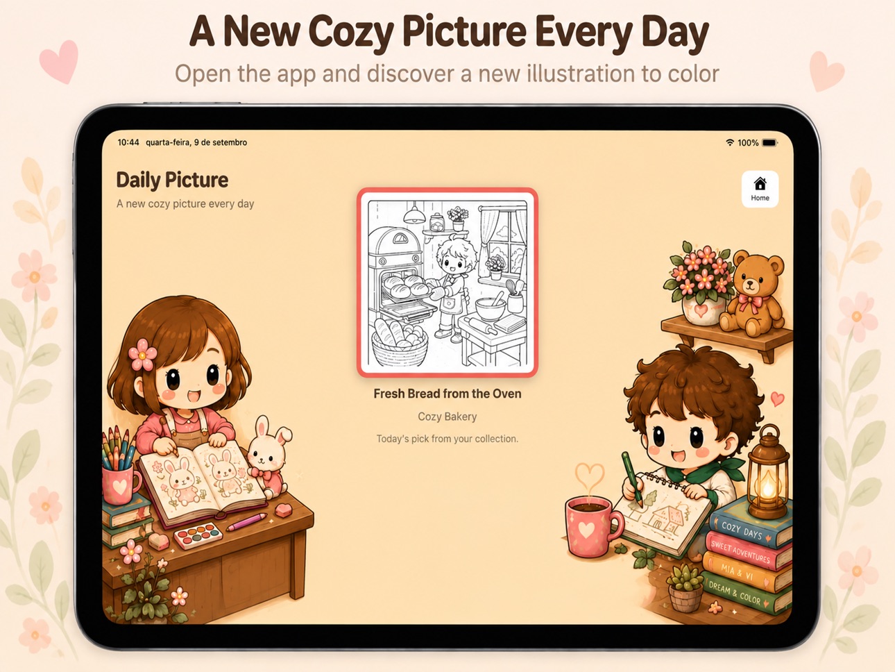 Screenshot 5 of Mia & Vi: Cozy Coloring
