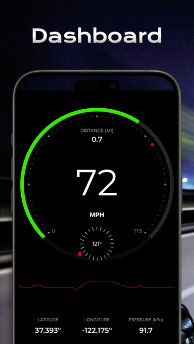 Screenshot #2 pour Speedometer by GPS