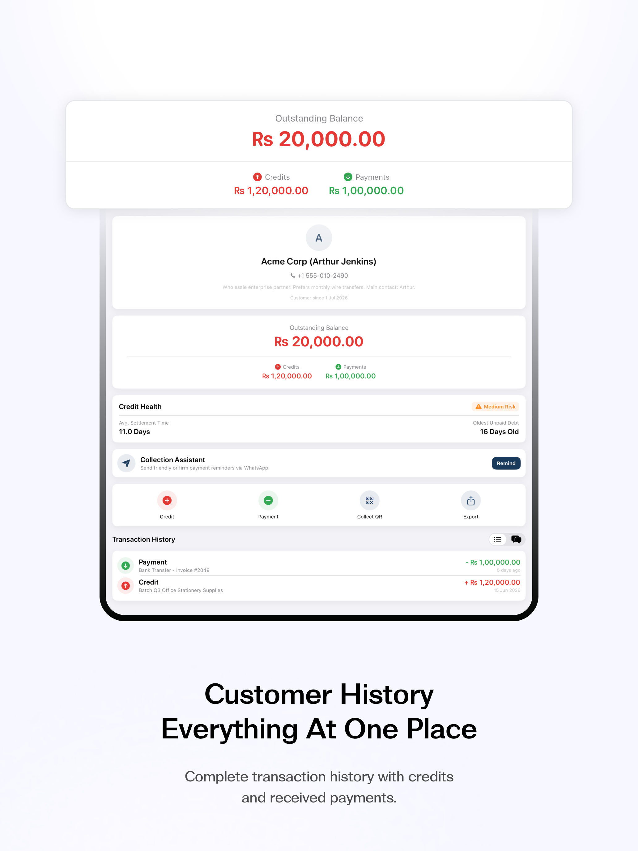 KhataFlow: Digital Ledger Book screenshot 12