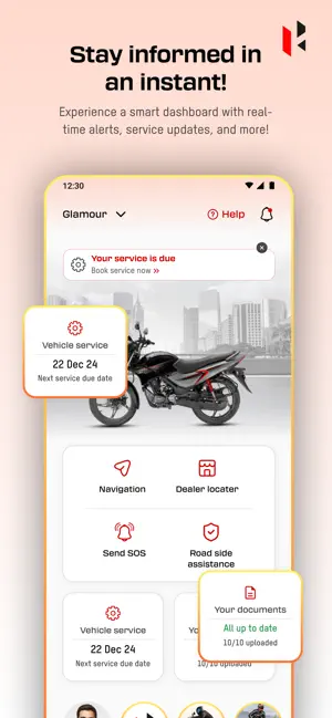 Hero App iPhone screenshot 1